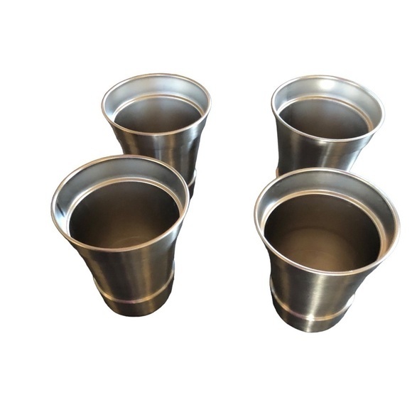 Stanley Set Of 4 Metal 12 Oz Stacking Mugs/Cups Pair With Outdoor Nesting Mugs - Picture 1 of 5